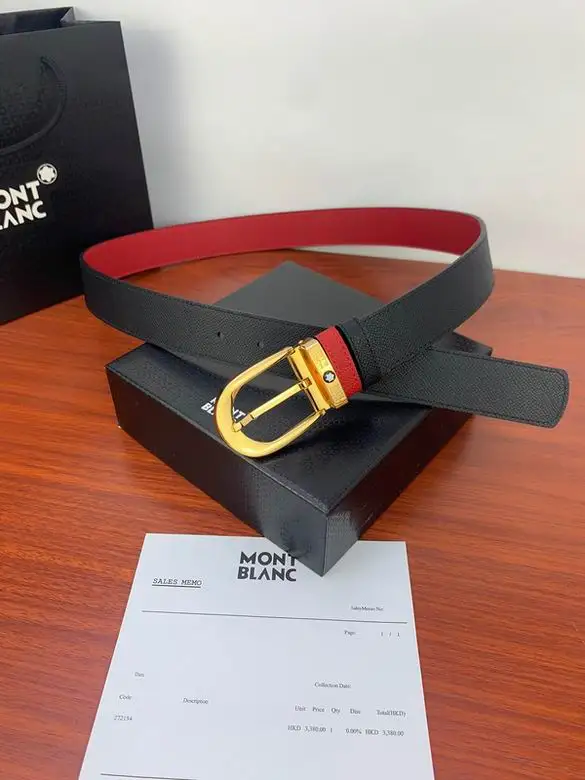 Montblanc Belt 34mmX95-125CM 7D13